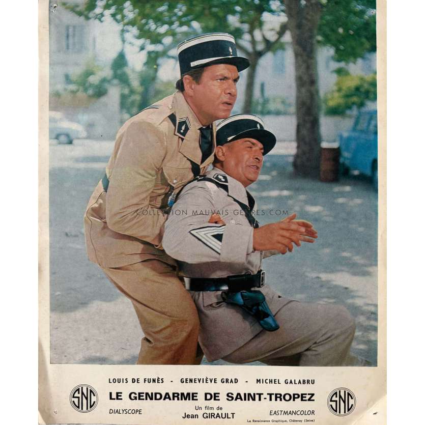 THE TROOPS OF SAINT TROPEZ French Lobby Card N01 - 10x12 in. - 1964 - Louis de Funès, Jean Girault