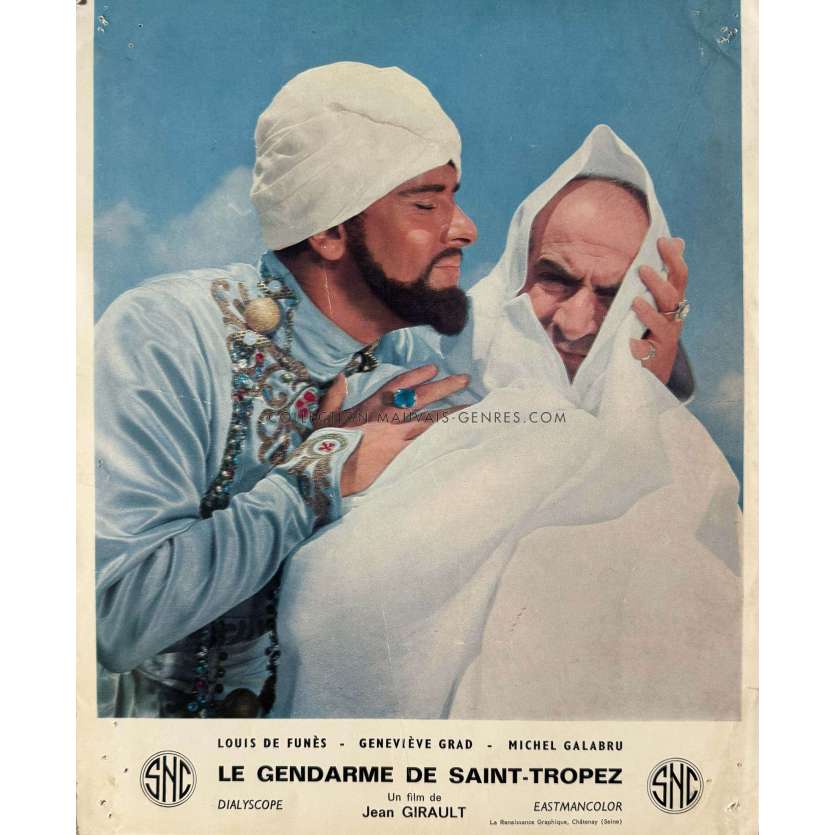 LE GENDARME DE SAINT TROPEZ Photo de film française N02 - 24x30 cm. - 1964 - Louis de Funès, Jean Girault
