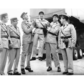 LE GENDARME DE SAINT TROPEZ Photo de presse TV française- 9x13 cm. - 1964/R1990 - Louis de Funès, Jean Girault