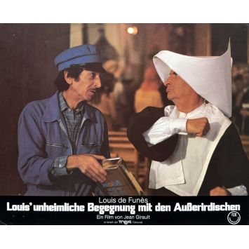 LE GENDARME ET LES EXTRA-TERRESTRES Photo de film allemande N01 - 23x30 cm. - 1979 - Louis de Funès, Jean Girault