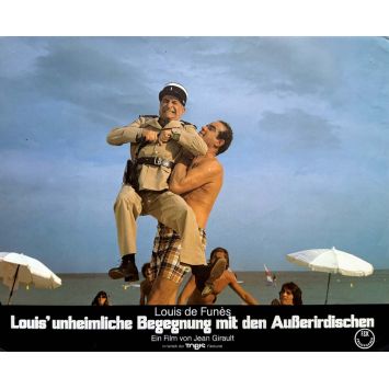 THE TROOPS AND ALIENS German Lobby Card N03 - 9,25x11,75 in. - 1979 - Louis de Funès, Jean Girault