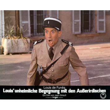 LE GENDARME ET LES EXTRA-TERRESTRES Photo de film allemande N04 - 23x30 cm. - 1979 - Louis de Funès, Jean Girault