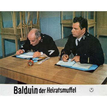 THE TROOPS GET MARRIED German Lobby Card N01 - 9,25x11,75 in. - 1968 - Louis de Funès, Jean Girault