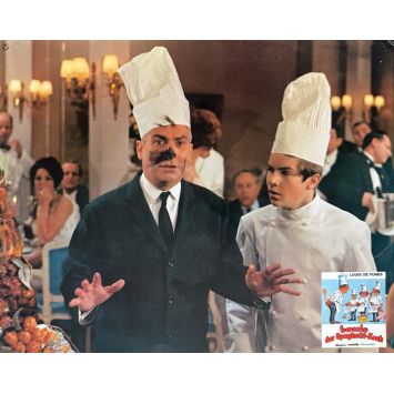LE GRAND RESTAURANT Photo de film allemande N01 - 23x30 cm. - 1966 - Louis de Funès, Jacques Besnard