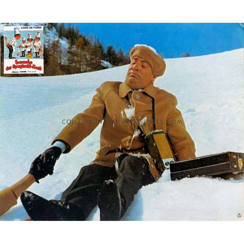 THE RESTAURANT German Lobby Card N05 - 9,25x11,75 in. - 1966 - Louis de Funès, Jacques Besnard