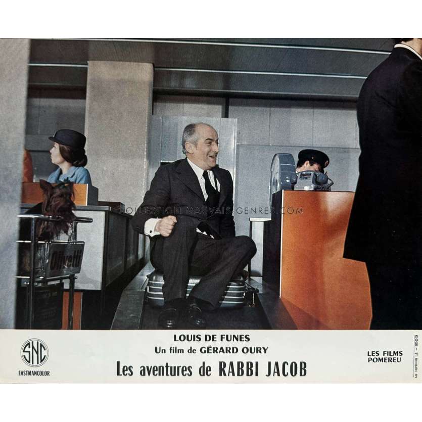 LES AVENTURES DE RABBI JACOB Photo de film française N18 - 24x30 cm. - 1973 - Louis de Funès, Gérard Oury