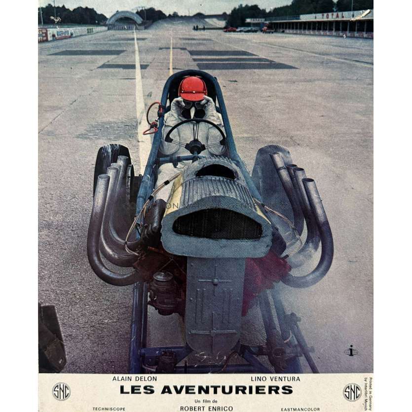 THE LAST ADVENTURE French Lobby Card- 10x12 in. - 1967 - Alain Delon, Robert Enrico