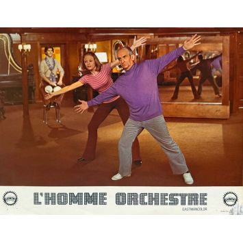 L'HOMME ORCHESTRE Photo de film française N02 - 22x28 cm. - 1970 - Louis De Funes, Serge Korber