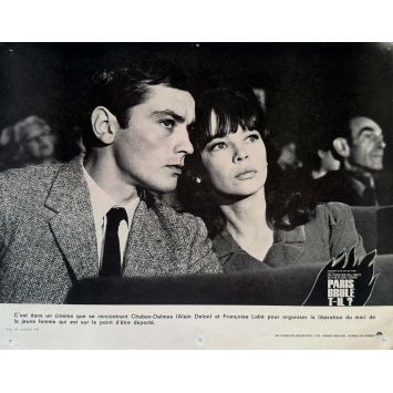 PARIS BRULE T-IL Photo de film française- 24x30 cm. - 1966 - Jean-Paul Belmondo, René Clément