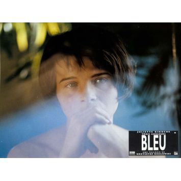 TROIS COULEURS - BLEU Photo de film française N01 - 22x28 cm. - 1993 - Juliette Binoche, Krzysztof Kieslowski