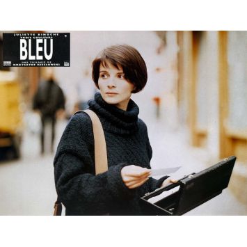 TROIS COULEURS - BLEU Photo de film française N04 - 22x28 cm. - 1993 - Juliette Binoche, Krzysztof Kieslowski