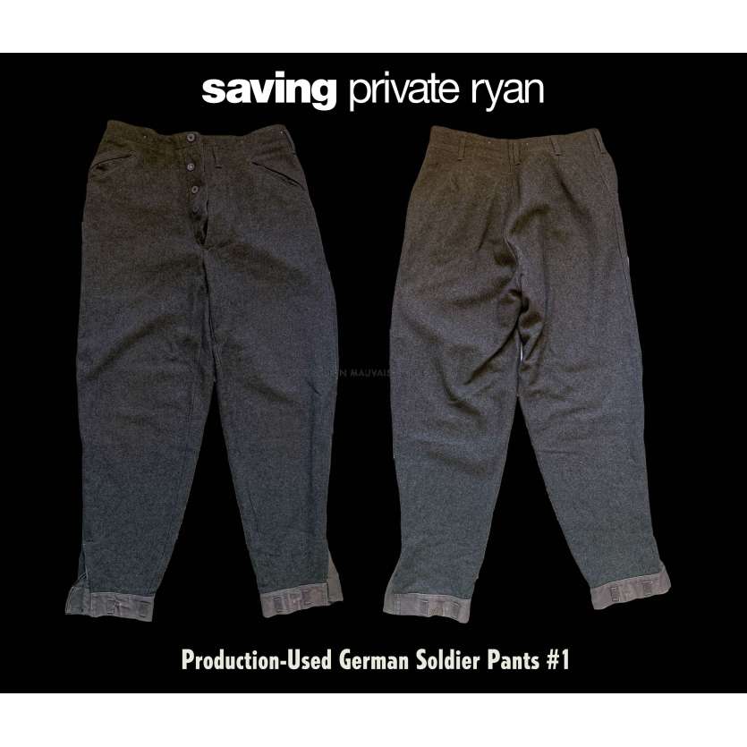 copy ofSAVING PRIVATE RYAN U.S Movie Prop Trousers N2 - 0 - 1998 - Tom Hanks, Steven Spielberg