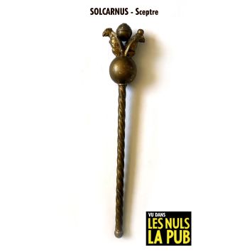 LES NULS - SOLCARNUS Sceptre utilisé dans la fausse pub - 1987 - Alain Chabat
