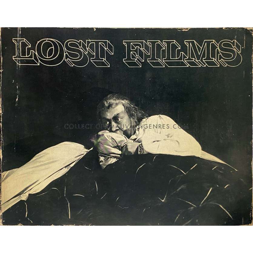 LOST FILMS U.S Book 91p - 9x12 in. - 1970 - Fay Wray, Gary Carey