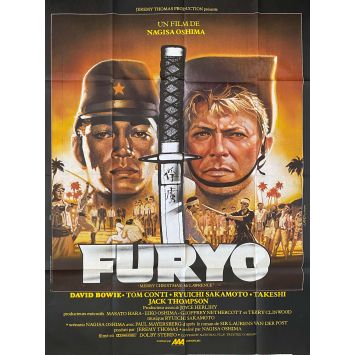 FURYO Affiche de cinéma française- 120x160 cm. - 1983 - David Bowie, Nagisa Oshima