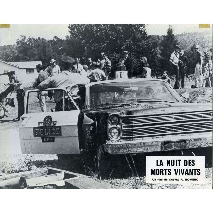 NIGHT OF THE LIVING DEAD French Lobby card N1 9x12 - 1968/R1980 - George A. Romero, Duane Jones