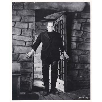 FRANKENSTEIN Photo de presse américaine N2 - 20x25 cm. - 1931/R1970 - Boris Karloff, James Whale