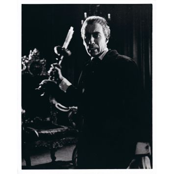 LE CAUCHEMAR DE DRACULA Photo de presse américaine N2 - 20x25 cm. - 1958/R1980 - Peter Cushing, Terence Fisher