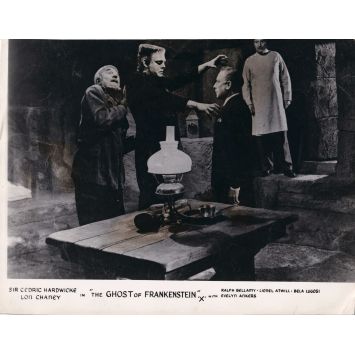 GHOST OF FRANKENSTEIN British Movie Still- 8x10 in. - 1942 - Lon Chaney, Eric C. Kenton