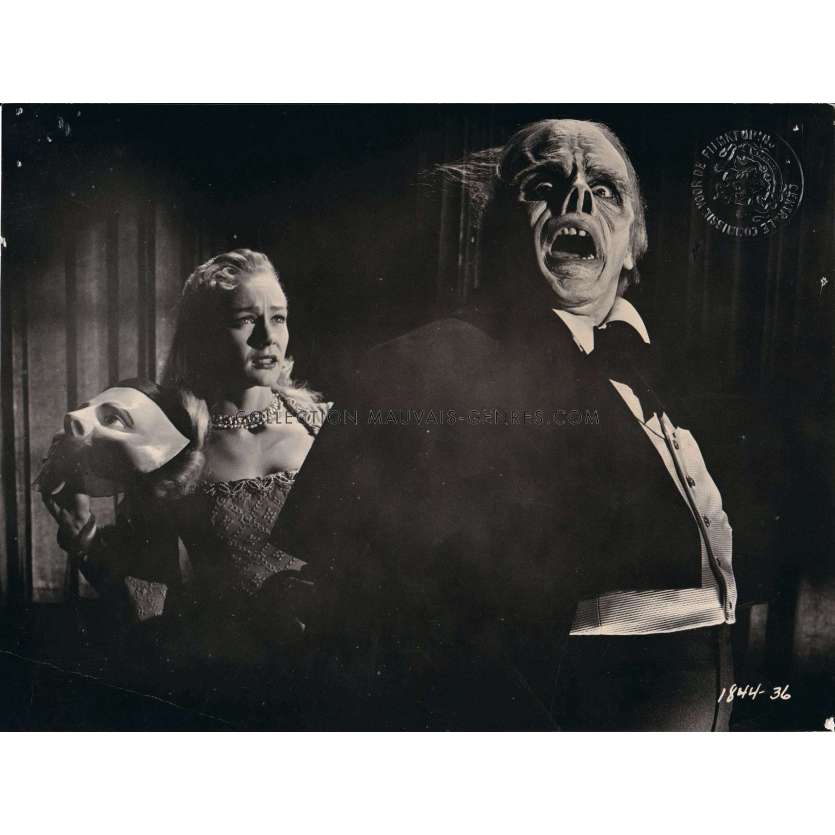 L'HOMME AUX MILLE VISAGES Photo de presse américaine- 20x25 cm. - 1957 - James Cagney, Joseph Pevney