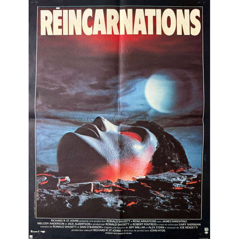 DEAD AND BURIED French Movie Poster- 15x21 in. - 1981 - Robert Englund, Gary Sherman