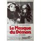 BLACK Sunday French Movie Poster- 32x47 in. - 1960/R1970 - Barbara Steele, Mario Bava