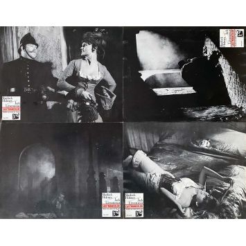 JACK L'EVENTREUR Photos de film française x4 - 22x28 cm. - 1976 - Klaus Kinski, Jesús Franco