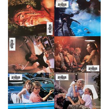 A NIGHTMARE ON ELM STREET II French Lobby Cards x6 - 9x12 in. - 1985 - Robert Englund, Jack Sholder