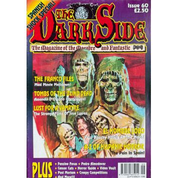 THE DARK SIDE British Magazine Issue 60 - 9x12 in. - 1990 - 0, 0