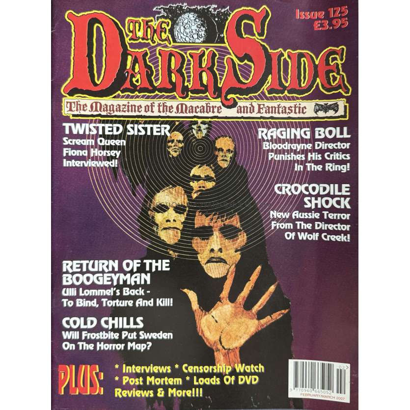 THE DARK SIDE Magazine anglais N125 - 21x30 cm. - 1990 - 0, 0