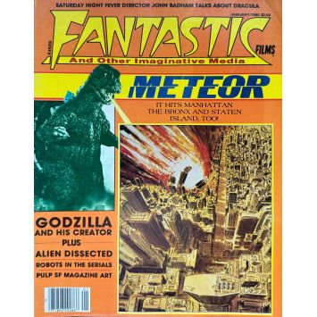 FANTASTIC FILMS 13 Magazine américain 29221 - 21x30 cm. - 1980 - Meteor, Godzilla