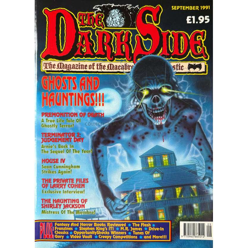 THE DARK SIDE British Magazine Issue 12 - 9x12 in. - 1990 - 0, 0