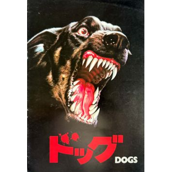 LES CHIENS FOUS Programme japonais 20 p. - 21x30 cm. - 1976 - David McCallum, Burt Brinckerhoff