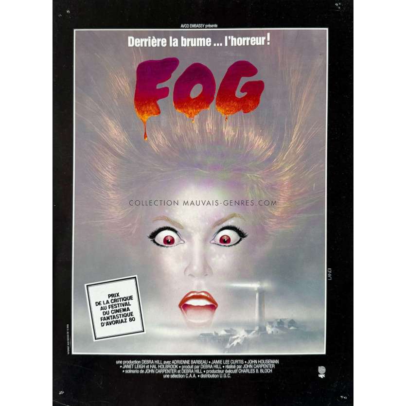 FOG Synopsis français- 24x30 cm. - 1979 - Jamie Lee Curtis, John Carpenter