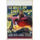 LA NUIT DU LOUP GAROU Affiche de cinéma belge- 35x55 cm. - 1961 - Oliver Reed, Terence Fisher