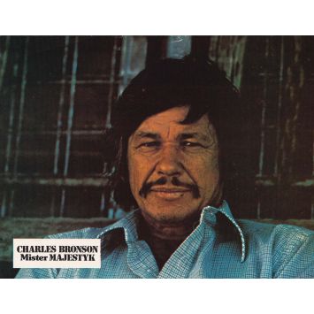 MR MAJESTYC French Lobby Card N01 - 9x12 in. - 1974 - Charles Bronson, Richard Fleischer
