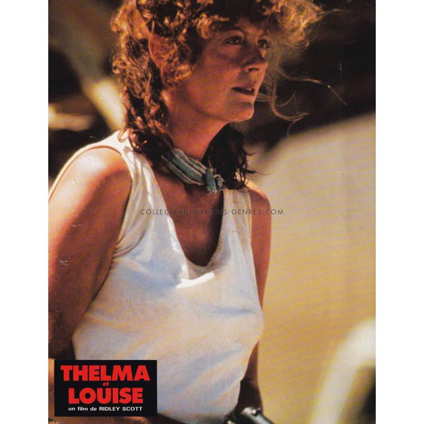 THELMA AND LOUISE French Lobby Card N03 - 9x12 in. - 1991 - Geena Davis, Ridley Scott