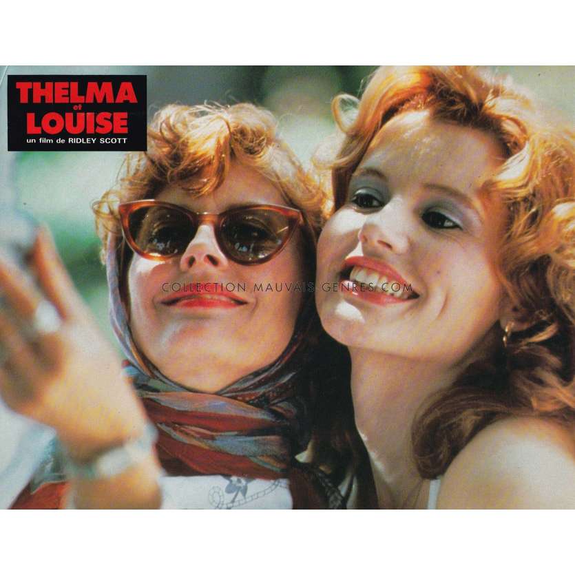 THELMA ET LOUISE Photo de film française N04 - 22x28 cm. - 1991 - Geena Davis, Ridley Scott