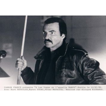 BANCO Photos de presse françaises x2 - 13x18 cm. - 1986 - Burt Reynolds, Dick Richards