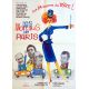 LES MORDUS DE PARIS French Movie Poster23x32 - 1965 - Pierre Armand, Jean Richard, Jacques Morel