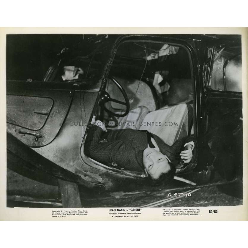TOUCHEZ PAS AU GRISBI Photo de presse 9 20x25 - 1960 - Jean Gabin, Lino Ventura, Jacques Becker