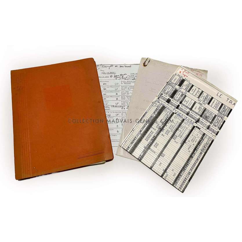 LE TRAIN Scénario français 150p - 21x30 cm. - 1973 - Jean-Louis Trintignant, Pierre Granier-Deferre