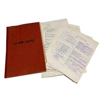 THE MILKY WAY French Movie Script 114p - 9x12 in. - 1969 - Paul Frankeur, Luis Buñuel