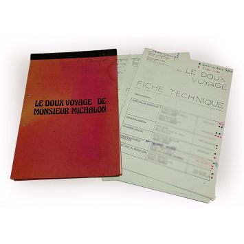 PAS DE PROBLEME Production Documents- 9x12 in. - 1975 - Miou-miou, Georges Lautner