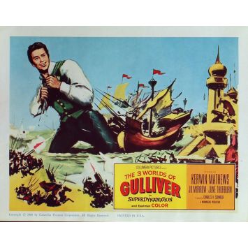 LES VOYAGES DE GULLIVER Photo de film N7 28x36 - 1960 - Kerwin Mathews, Ray Harryhausen