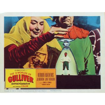 LES VOYAGES DE GULLIVER Photo de film N2 28x36 - 1960 - Kerwin Mathews, Ray Harryhausen