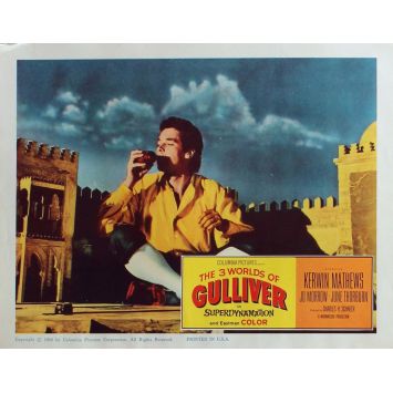 LES VOYAGES DE GULLIVER Photo de film N1 28x36 - 1960 - Kerwin Mathews, Ray Harryhausen