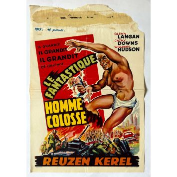 THE AMAZING COLOSSAL MAN Movie Poster- 14x21 in. - 1957 - Glenn Langan, Bert I. Gordon