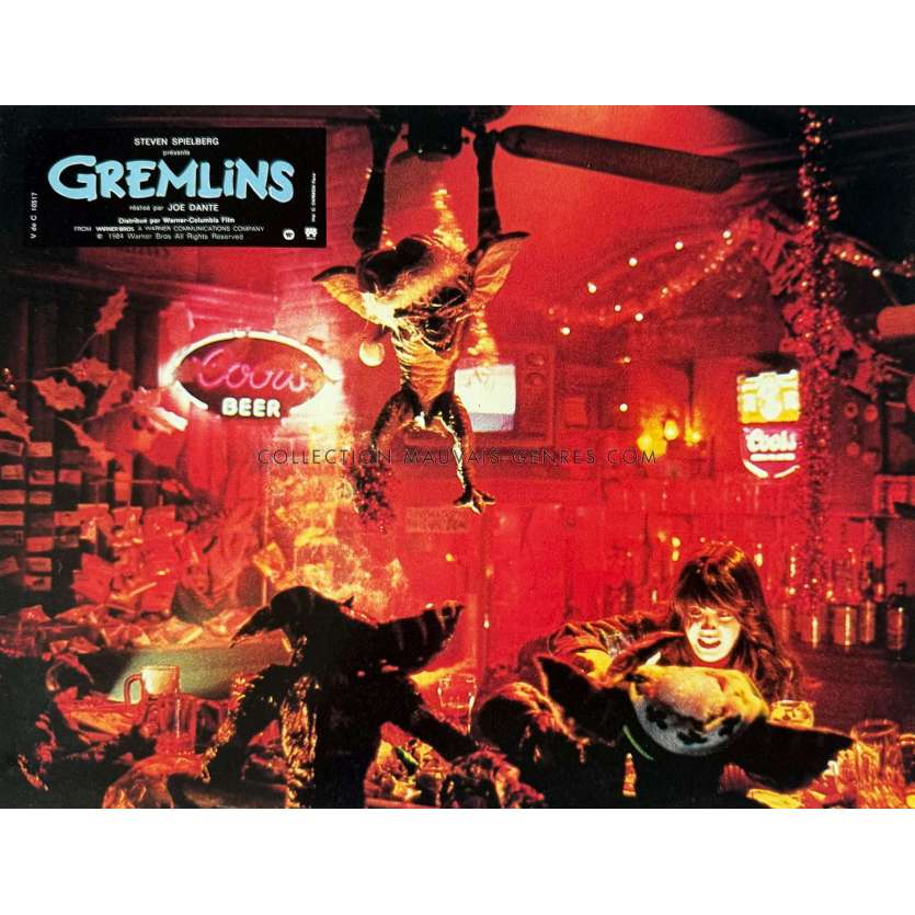 GREMLINS Photo de film N11 - 22x28 cm. - 1984 - Zach Galligan, Joe Dante