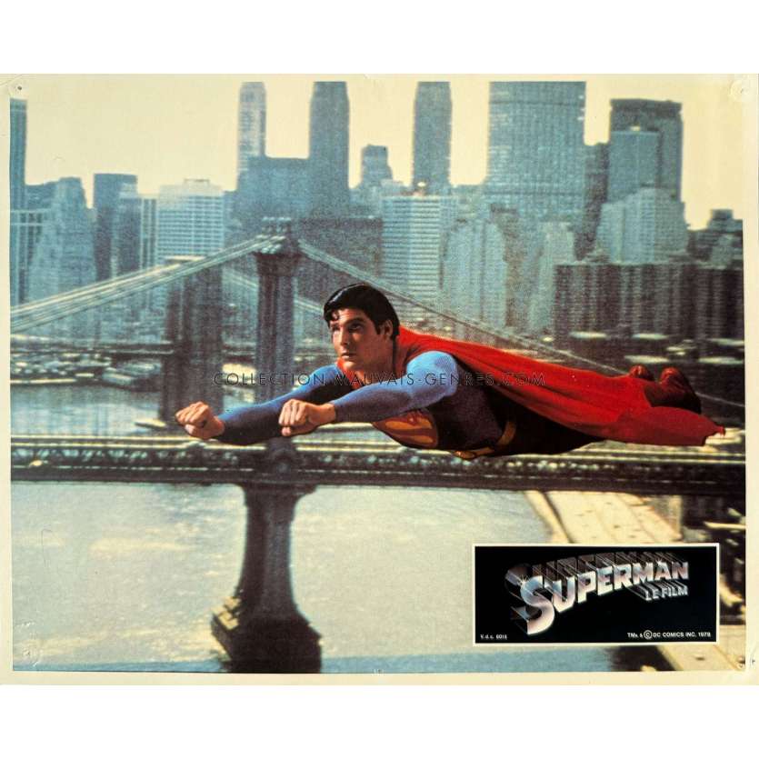 SUPERMAN Photo de film N08 - 24x30 cm. - 1978 - Christopher Reeves, Richard Donner